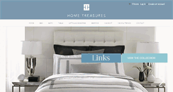 Desktop Screenshot of hometreasureslinens.com